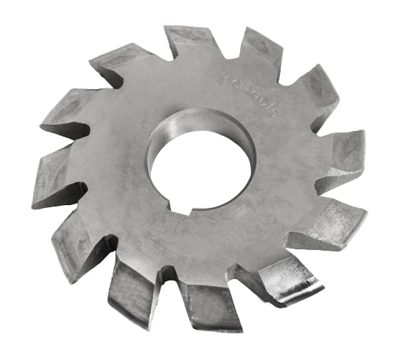 Фреза дисковая зуборезная М4 №5 Р6М5 Z=12 dпос=27 D=90 Beltools ri.182.1245 1