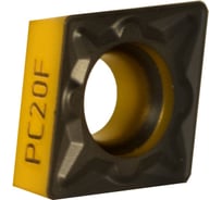 Пластина сменная ромбическая CCMT 120408-TR PC20F Русский Инструмент ri.360.462