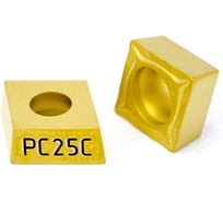 Пластина сменная ромбическая CCMT 09T304-HM PC25C Русский Инструмент ri.360.359