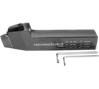 Резец проходной с ромбической пластиной 25х25х150 MVVNN 2525 M16 Русский Инструмент ri.430.5