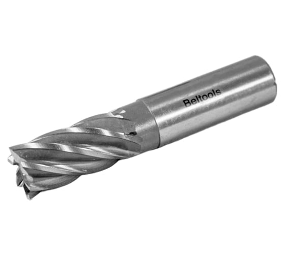 Фреза концевая Beltools 20х38х104 Р6М5 Z=6 ц/х dхв=20мм исп1 с торцевым зубом ГОСТ 32831-2014 ri.190.665 1