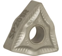 Пластина сменная шестигранная WNMG 080408-CF SP201R ломаный треугольник Русский Инструмент ri.367.124