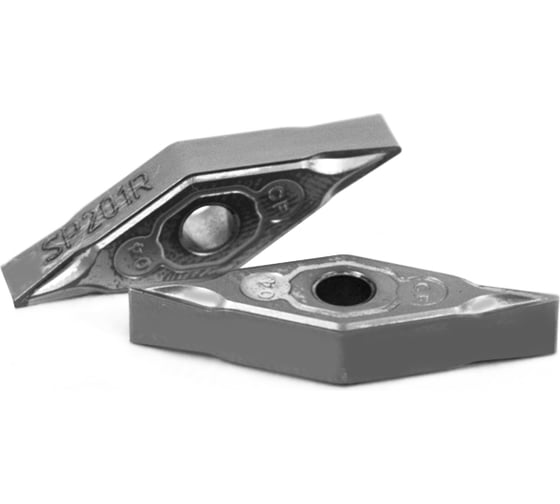 Пластина сменная Русский Инструмент ромбическая VNMG 160404-CF SP201R ri.369.71