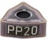Пластина сменная шестигранная WNMG 060408-EF PP20 ломаный треугольник Русский Инструмент ri.367.102 1
