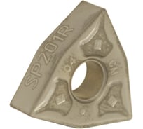 Пластина сменная шестигранная WNMG 080408-CM SP201R ломаный треугольник Русский Инструмент ri.367.119