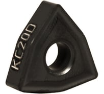 Пластина сменная шестигранная WNMG 080404 KC20D ломаный треугольник Русский Инструмент ri.367.145