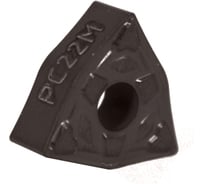 Пластина сменная шестигранная WNMG 060408-PF PC22M ломаный треугольник Русский Инструмент ri.367.134