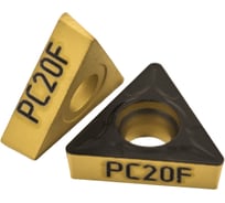 Пластина сменная трехгранная TCMT 16T308-SL PC20F Русский Инструмент ri.362.71