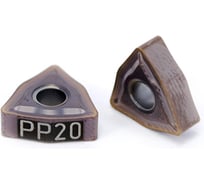 Пластина сменная шестигранная WNMG 06T308-EF PP20 ломаный треугольник Русский Инструмент ri.367.92