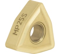 Пластина сменная шестигранная WNMG 080412-MS MP25S ломаный треугольник Русский Инструмент ri.367.159