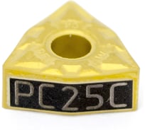 Пластина сменная шестигранная WNMG 060404-DF PC25C ломаный треугольник Русский Инструмент ri.367.103