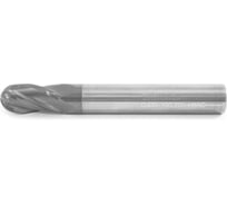 Фреза концевая сферическая твердосплавная 10х20х75 R=5 H55C Z=4 ц/х G430-100.200-H55C Русский Инструмент ri.395.137