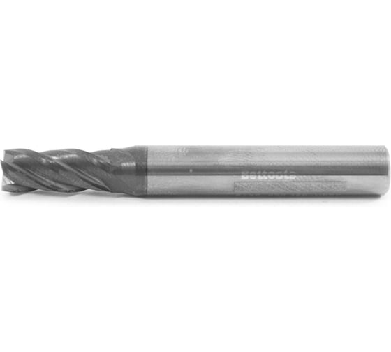 Фреза концевая твердосплавная Русский Инструмент 7х16х60 H55C Z=4 ц/х dхв=8мм C435-070.160-H55C ri.192.812 1