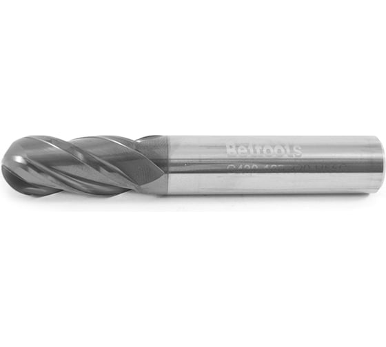 Фреза концевая сферическая твердосплавная Русский Инструмент 16х32х100 R=8 H55C Z=4 ц/х G430-160.320-H55C ri.395.144 1