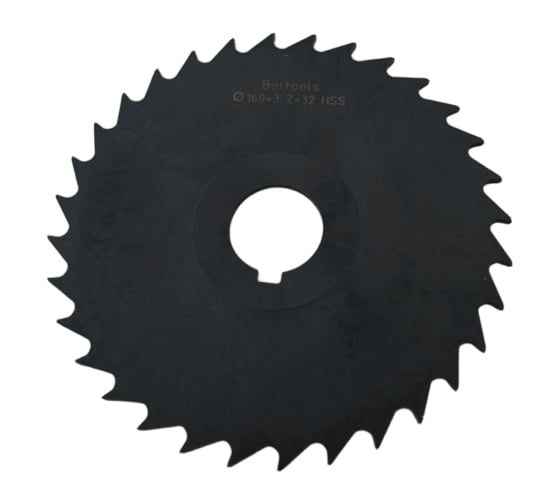 Фреза отрезная Beltools 160х3х32 Z=32 тип 3 со ступицей и ш/п HSS Nit ГОСТ 2679-93 ri.174.2474 1