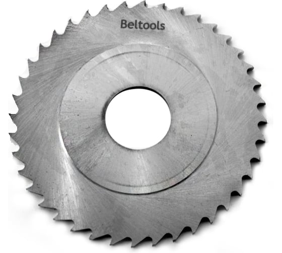 Фреза отрезная Beltools 80х2,5х22 Z=40 тип 2 со ступицей, без ш/п HSS ГОСТ 2679-93 ri.174.2197 1