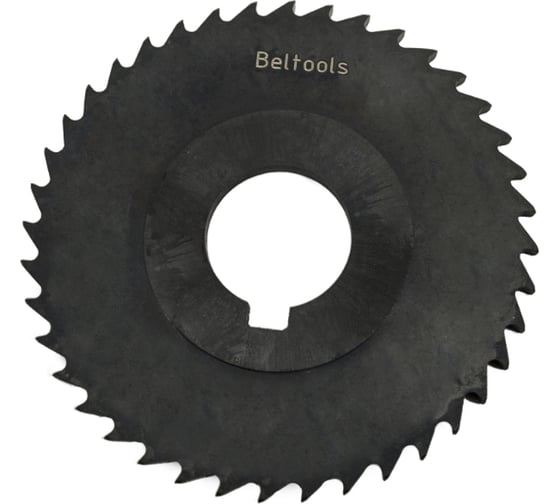 Фреза отрезная Beltools 80х3х22 Z=40 тип 2 со ступицей и ш/п HSS Nit ГОСТ 2679-93 ri.174.2275 1