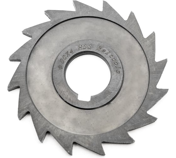 Фреза пазовая Beltools 80х4х22 Z=16 HSS ri.175.121 1