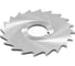 Фреза прорезная 100х3х27 Z=20 тип 3 со ступицей и ш/п HSS ГОСТ 2679-93 Beltools ri.174.1803 1