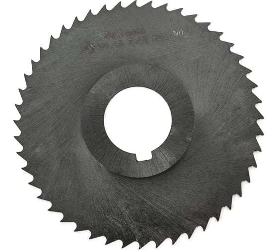 Фреза прорезная Beltools 100х1,6х27 Z=48 тип 2 со ступицей и ш/п HSS Nit ГОСТ 2679-93 ri.174.2439 1