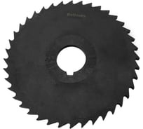 Фреза прорезная 125х6х27 Z=40 тип 2 со ступицей и ш/п HSS Nit ГОСТ 2679-93 Beltools ri.174.2303