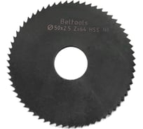 Фреза прорезная 50х2,5х13 Z=64 тип 1 без ступицы, без ш/п HSS Nit ГОСТ 2679-93 Beltools ri.174.2523