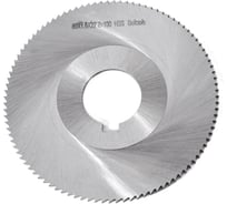 Фреза прорезная 80х1,6х22 Z=100 тип 1 со ступицей и ш/п HSS ГОСТ 2679-93 Beltools ri.174.2174