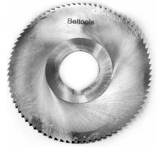Фреза прорезная Beltools 80х2х22 Z=80 тип 1 со ступицей и ш/п HSS ГОСТ 2679-93 ri.174.2001 1