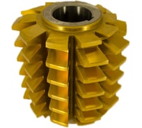 Фреза червячная М6 A Р6М5 2510-4201 20гр. (3гр.37 мин.) 112x112x40 мм износостойкое покрытие Beltools ri.185.473