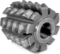 Фреза червячная для зубьев звездочек t=19,05 dр=12,07 B Р6М5 (2523-0142) 100x100x32 (4гр.05 мин.) 3781 Z=10 исп2 Beltools ri.188.96