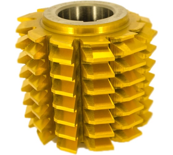 Фреза червячная Beltools М2 A Р6М5 2510-4143 20гр. (2гр.) 63x50x27 мм износостойкое покрытие ri.185.467 1