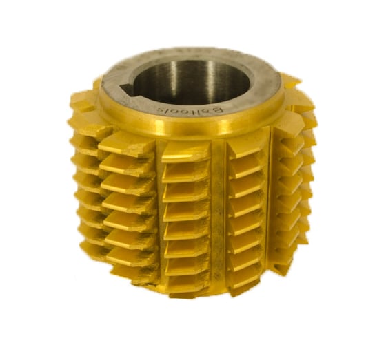 Фреза червячная Beltools М1,25 A Р6М5 2510-4125 20гр. (1гр.33 мин.) 50x40x22 мм износостойкое покрытие ri.185.465 1