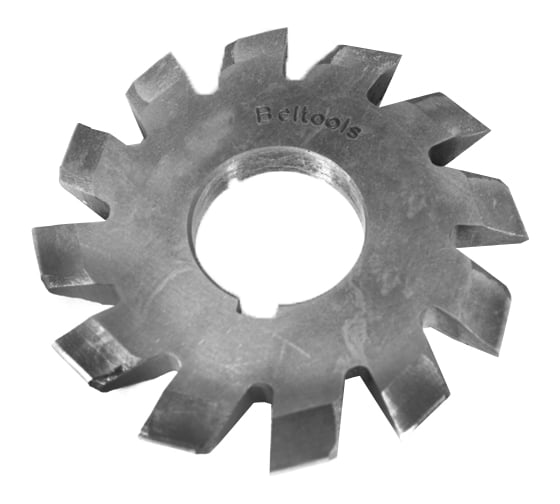 Фреза дисковая зуборезная М2,5 №7 Р6М5 Z=12 dпос=22 D=70 Beltools ri.182.1220 1