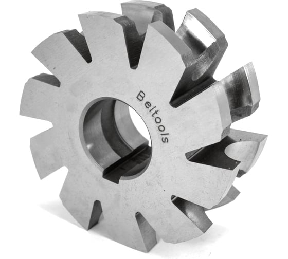 Фреза полукруглая вогнутая 100 R10 Р6М5 dпос=32мм Z=10 ГОСТ 9305-93 Beltools ri.177.96 1