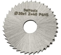 Фреза прорезная 20х1х5 Z=40 тип 1 без ступицы, без ш/п Р6М5 ГОСТ 2679-93 Beltools ri.174.2244