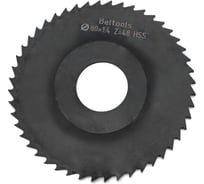 Фреза прорезная 80х1,4х22 Z=48 тип 2 со ступицей, без ш/п HSS Nit ГОСТ 2679-93 Beltools ri.174.2520