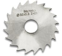 Фреза прорезная 32х0,8х8 Z=20 тип 3 без ступицы, без ш/п HSS Beltools ri.174.2166