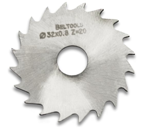 Фреза прорезная Beltools 32х0,8х8 Z=20 тип 3 без ступицы, без ш/п HSS ri.174.2166 1