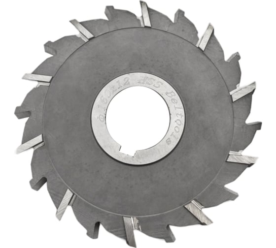 Фреза трехсторонняя Beltools 160х12х40 Z=20 тип 2 HSS разнонаправленный зуб ГОСТ 28527-90 ri.179.655 1