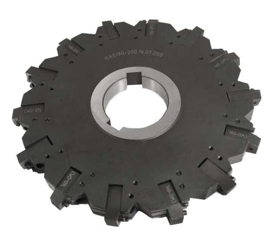 Фреза трехсторонняя Русский Инструмент 200х16х50 с механическим креплением 4гр пл-н CN.. 090304 Z=14 (2х7) AS190-200.16.07.D50 (2241-0716) ri.181.22 1