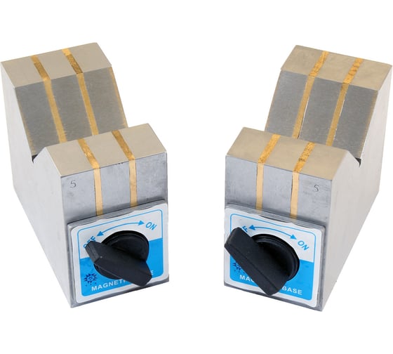 Призмы магнитные TLX 100х50х80мм к-т из 2х шт. усилие отрыва 20кг KMV-80В 76242 1