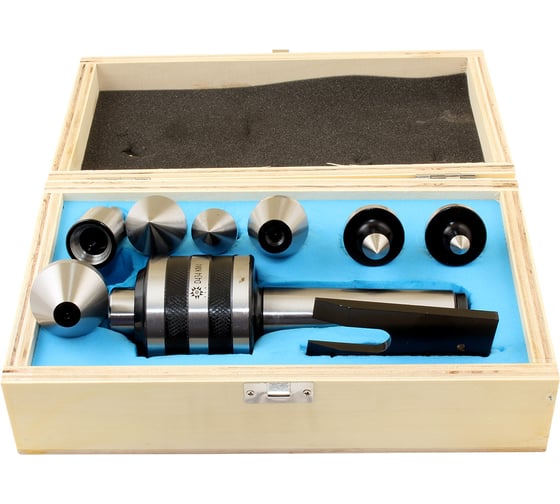 Центр вращающийся TLX КМ-4 с 7-ю сменными насадками D434 75821 1