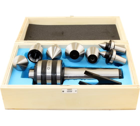 Центр вращающийся TLX КМ-5 с 7-ю сменными насадками D435 75822 1