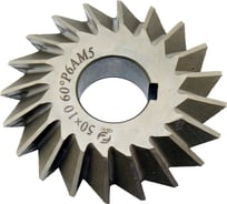 Фреза двухугловая симметричная CNIC 50x10x16мм, 60градусов Р6АМ5 Z=20 54825