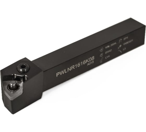 Резец проходной с шестигранной пластиной (ломаный трехгранник) 16х16х100 PWLNR 1616 H08 Русский Инструмент ri.152.286