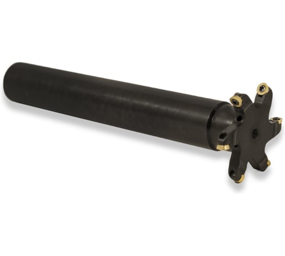 Фреза дисковая Русский Инструмент 40х5 R=2,5 с механическим креплением круглых пл-н RDEW 0501MO Z=6 СОЖ AS100-R040.05.06.D20.C NOX ц/х dхв=20мм ri.443.27 1