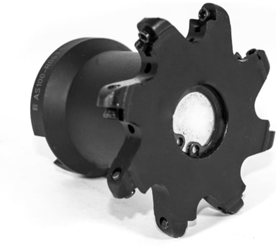 Фреза дисковая Русский Инструмент 63х8х22 R=4 с механическим креплением круглых пл-н RDEW 0803MOT Z=8 СОЖ AS100-R063.08.08.A22.C NOX ri.443.37 1