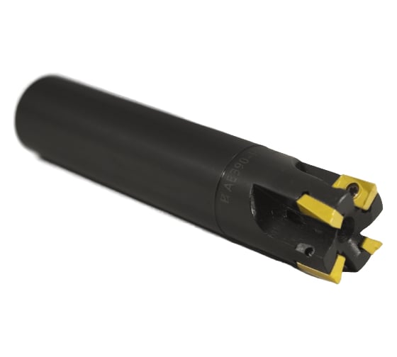 Фреза концевая Русский Инструмент 25 с мех. креп. 4гр.пл. APKT 11T3.. Z=4 ц/хв dхв=25 СОЖ ri.193.178 1