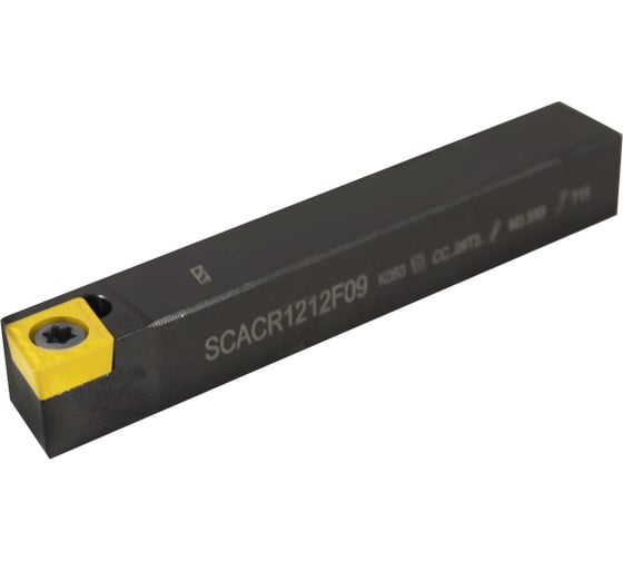 Резец проходной с ромбической пластиной Русский Инструмент 12х12х80 SCACR 1212 F09 ri.428.15 1