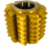 Фреза червячная для шлицевых валов М4 A Р6М5 2520-0683 30гр. (2гр.46 мин.) 90x80x32 мм износостойкое покрытие тип 1 ГОСТ 6637-80 Beltools ri.186.134